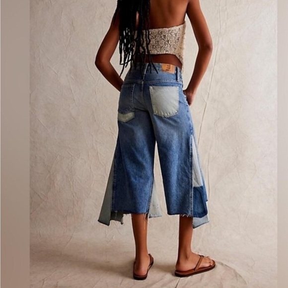 We The Free Ripple Wide Leg Crop 25 - Picture 4 of 14
